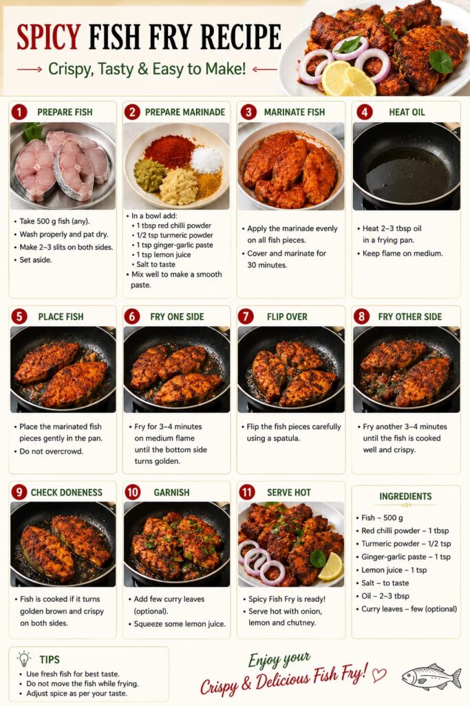 Crispy Fish Fry Recipe 